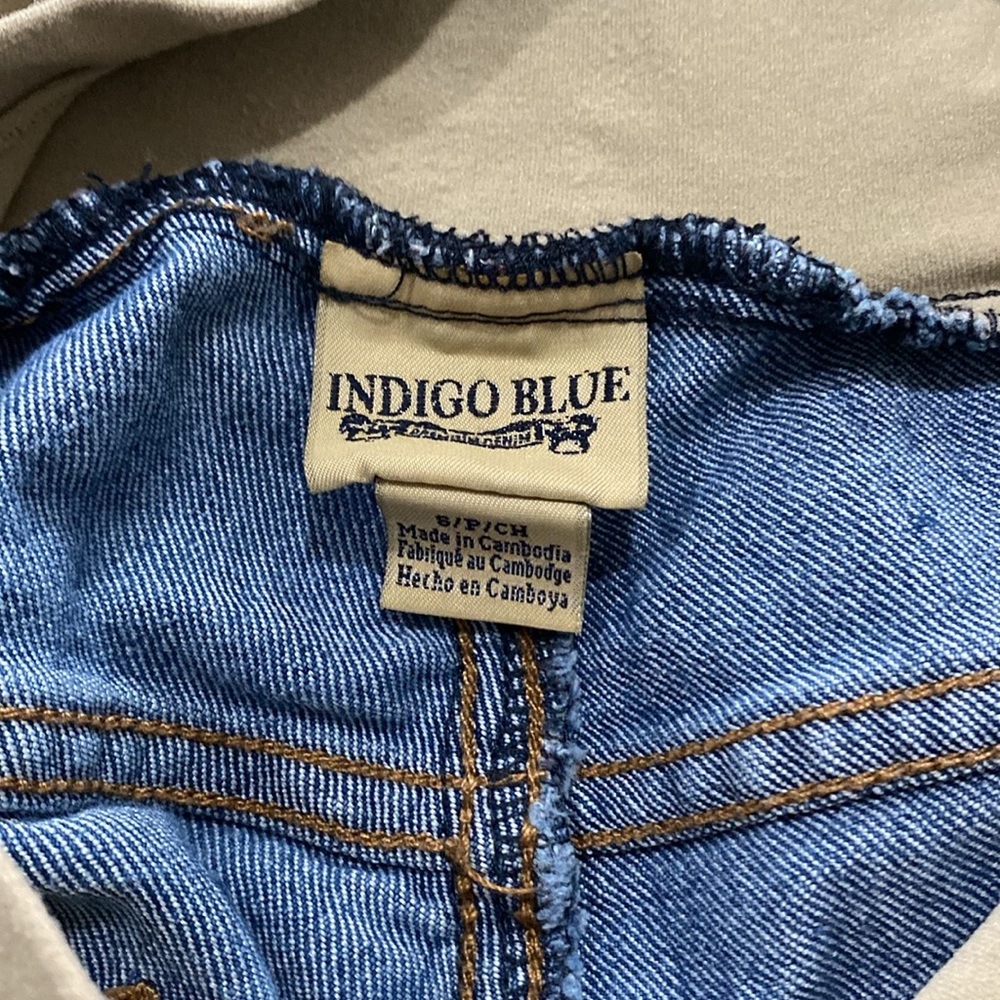 Indigo Blue Maternity jeans Sz S - Picture 4 of 5